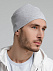 Шапка HeadOn, серый меланж с логотипом в Астрахани заказать по выгодной цене в кибермаркете AvroraStore