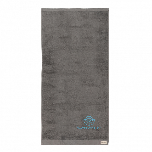 Банное полотенце Ukiyo Sakura из хлопка AWARE™, 500 г/м2, 50x100 см с логотипом в Астрахани заказать по выгодной цене в кибермаркете AvroraStore