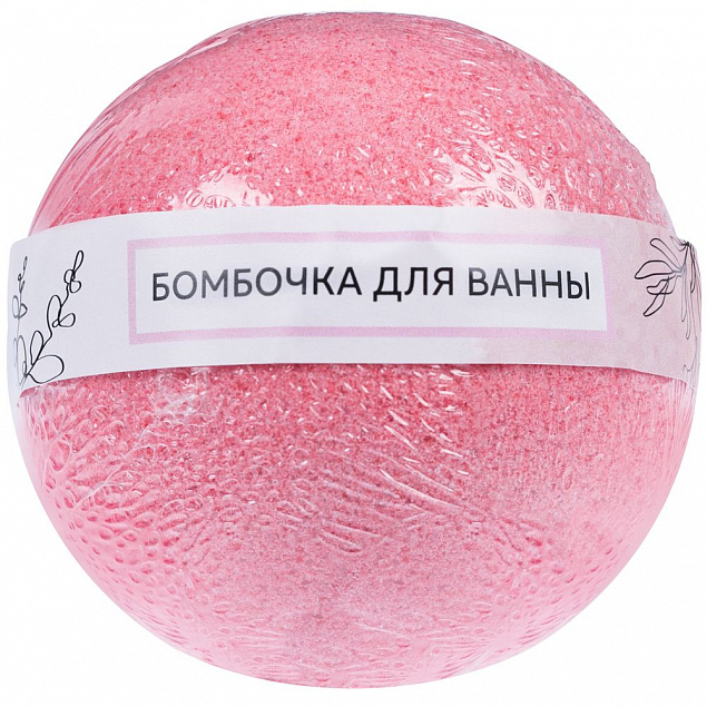 Бомбочка для ванны Feeria, розовая орхидея с логотипом в Астрахани заказать по выгодной цене в кибермаркете AvroraStore
