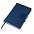 Ежедневник недатированный Stevie, А5,  синий, кремовый блок, без обреза с логотипом в Астрахани заказать по выгодной цене в кибермаркете AvroraStore
