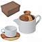 Набор "Andrew":чайная пара и чайник в подарочной упаковке с логотипом в Астрахани заказать по выгодной цене в кибермаркете AvroraStore