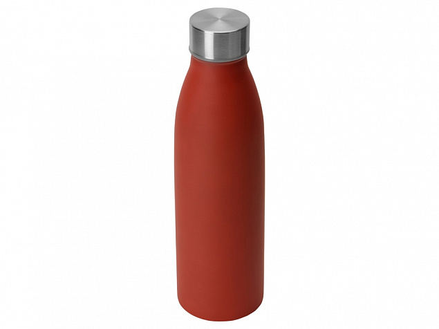 Стальная бутылка Rely, 800 мл, красный матовый с логотипом в Астрахани заказать по выгодной цене в кибермаркете AvroraStore