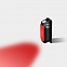Фонарик на клипсе E-Lite, черный с логотипом в Астрахани заказать по выгодной цене в кибермаркете AvroraStore