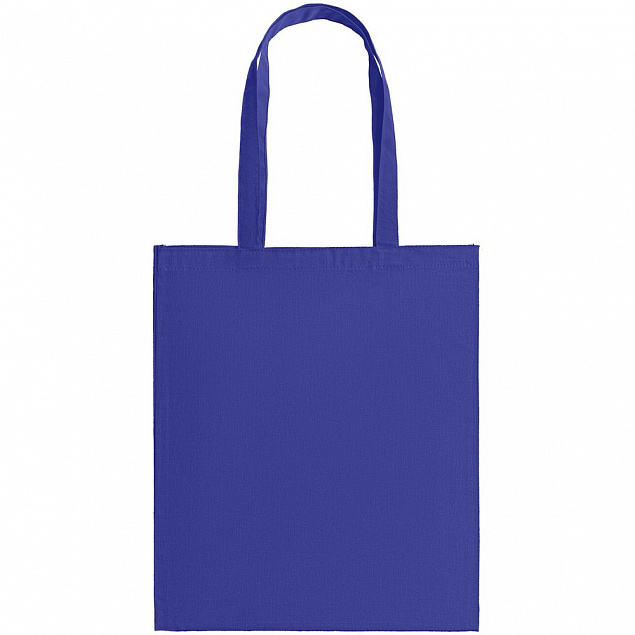 Холщовая сумка Neat 140, синяя с логотипом в Астрахани заказать по выгодной цене в кибермаркете AvroraStore