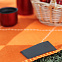 Плед Aberdeen, оранжевый с логотипом в Астрахани заказать по выгодной цене в кибермаркете AvroraStore
