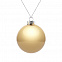 Елочный шар Finery Gloss, 8 см, глянцевый золотистый с логотипом в Астрахани заказать по выгодной цене в кибермаркете AvroraStore