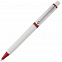 Ручка шариковая Raja, красная с логотипом в Астрахани заказать по выгодной цене в кибермаркете AvroraStore