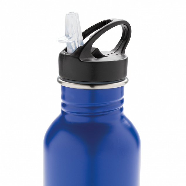 Спортивная бутылка для воды Deluxe с логотипом в Астрахани заказать по выгодной цене в кибермаркете AvroraStore