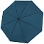 Складной зонт Fiber Magic Superstrong, голубой с логотипом в Астрахани заказать по выгодной цене в кибермаркете AvroraStore