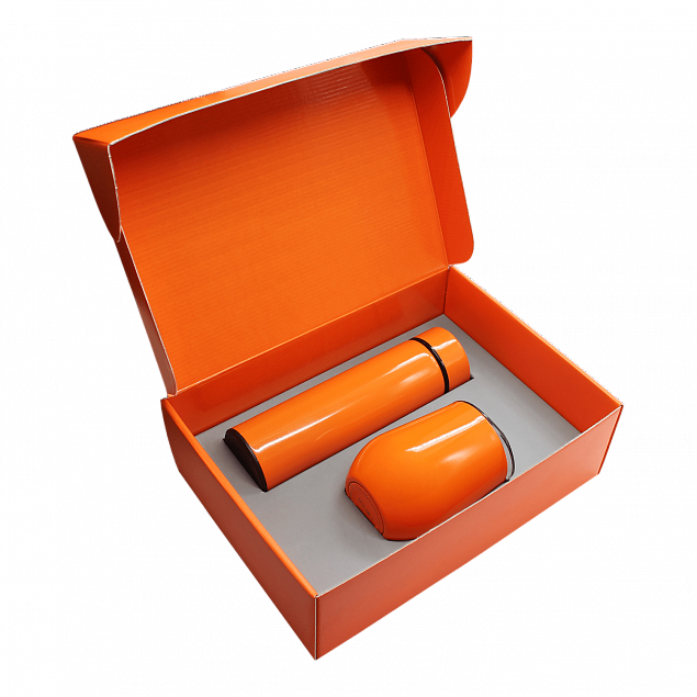 Набор Hot Box C G, оранжевый с логотипом в Астрахани заказать по выгодной цене в кибермаркете AvroraStore