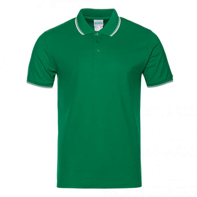 Рубашка поло StanTrophy Зелёный с логотипом в Астрахани заказать по выгодной цене в кибермаркете AvroraStore