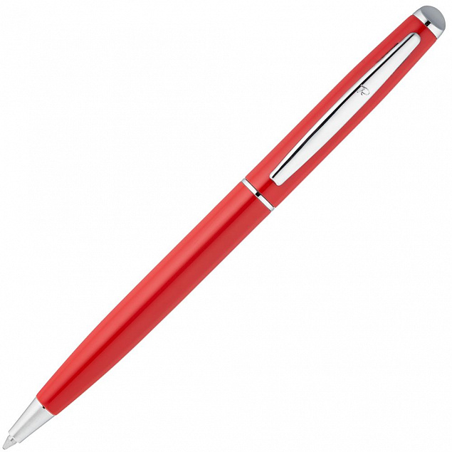 Ручка шариковая Phrase, красная с логотипом в Астрахани заказать по выгодной цене в кибермаркете AvroraStore