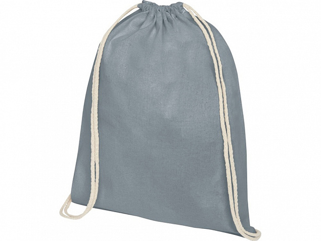 Рюкзак со шнурком «Tenes» из хлопка 140 г/м² с логотипом в Астрахани заказать по выгодной цене в кибермаркете AvroraStore