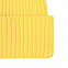 Шапка Yong, светло-желтая с логотипом в Астрахани заказать по выгодной цене в кибермаркете AvroraStore