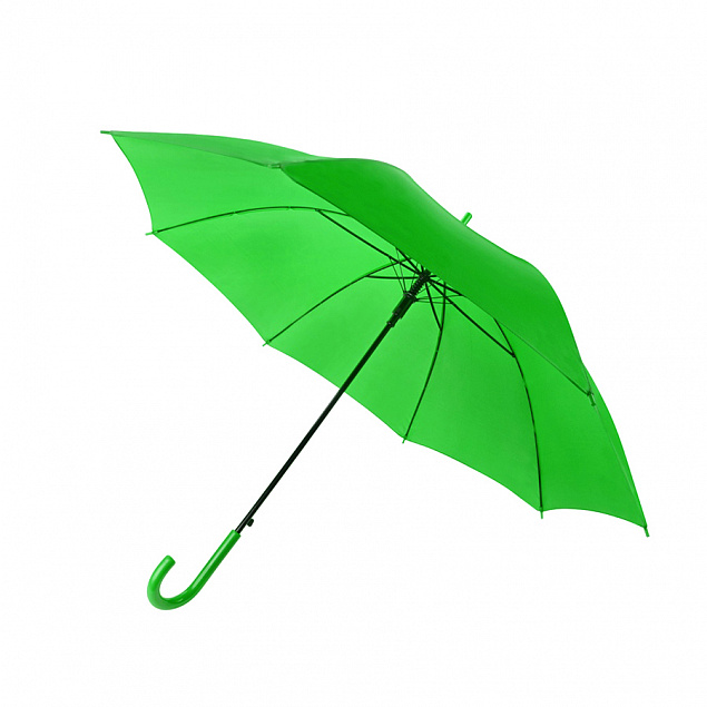 Зонт-трость Stenly Promo - Зеленый FF с логотипом в Астрахани заказать по выгодной цене в кибермаркете AvroraStore