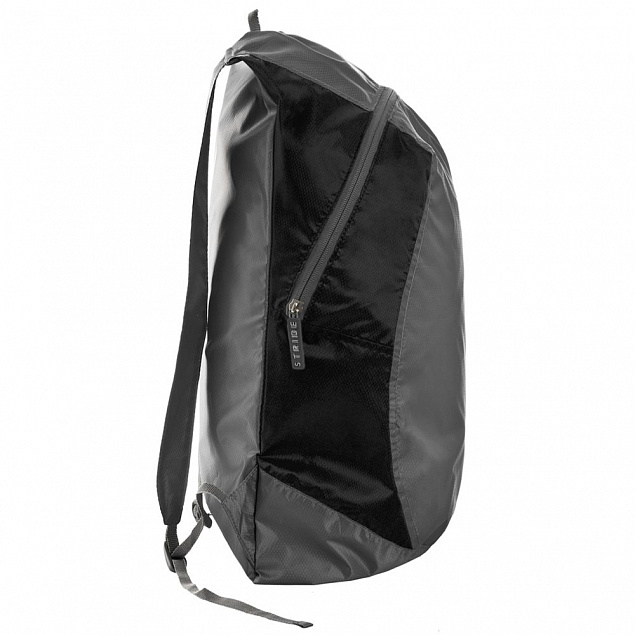 Складной рюкзак Wick, серый с логотипом в Астрахани заказать по выгодной цене в кибермаркете AvroraStore