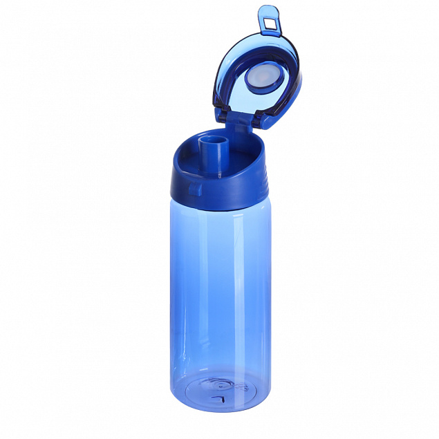 Пластиковая бутылка Blink - Синий HH с логотипом в Астрахани заказать по выгодной цене в кибермаркете AvroraStore