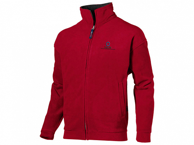 Куртка флисовая "Nashville" мужская с логотипом в Астрахани заказать по выгодной цене в кибермаркете AvroraStore