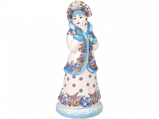 Подарочный набор Снегурочка: скульпутра, платок с логотипом в Астрахани заказать по выгодной цене в кибермаркете AvroraStore