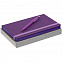 Набор Shall Color, фиолетовый с логотипом в Астрахани заказать по выгодной цене в кибермаркете AvroraStore