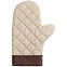 Прихватка-рукавица Keep Palms, бежевая с логотипом в Астрахани заказать по выгодной цене в кибермаркете AvroraStore