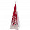 Свеча ручной работы «Снегири на снегу», в форме пирамиды с логотипом в Астрахани заказать по выгодной цене в кибермаркете AvroraStore