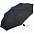 Зонт складной ARE-AOC, черный с логотипом в Астрахани заказать по выгодной цене в кибермаркете AvroraStore