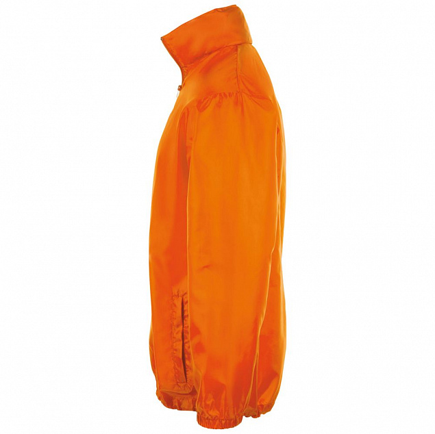 Ветровка унисекс SHIFT, оранжевая с логотипом в Астрахани заказать по выгодной цене в кибермаркете AvroraStore