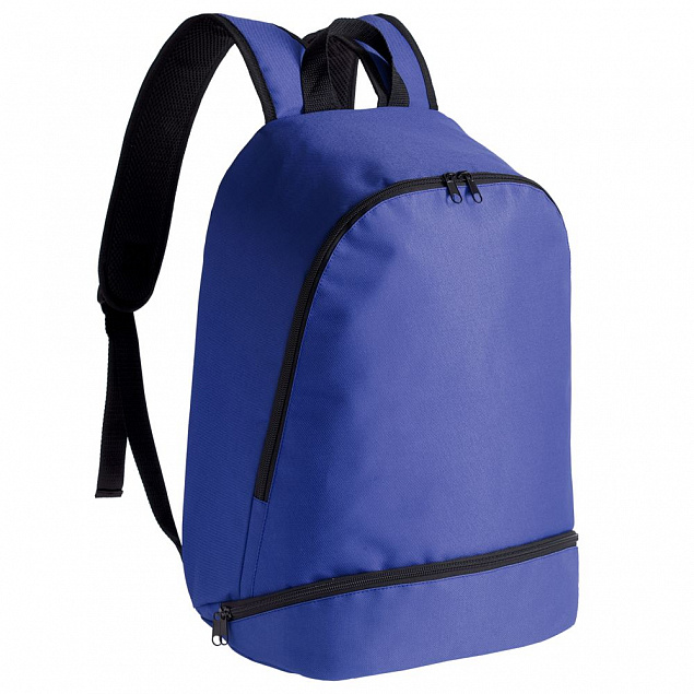 Рюкзак спортивный Unit Athletic, синий с логотипом в Астрахани заказать по выгодной цене в кибермаркете AvroraStore