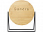 Настольное зеркало в бамбуковой раме Hyrra, natural с логотипом в Астрахани заказать по выгодной цене в кибермаркете AvroraStore