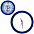 Часы настенные "ПРОМО" разборные ;  белый, D28,5 см; пластик с логотипом в Астрахани заказать по выгодной цене в кибермаркете AvroraStore