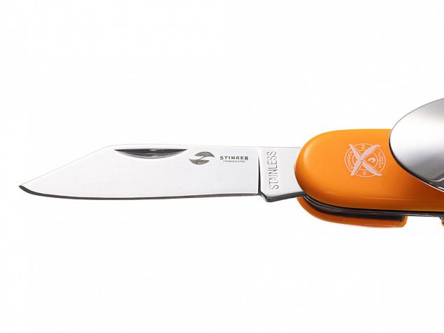 Нож перочинный, 109 мм, 8 функций с логотипом в Астрахани заказать по выгодной цене в кибермаркете AvroraStore